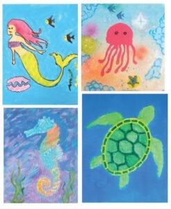 grandparent canvas paint day