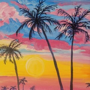 Palm Tree Silhouette