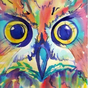 Owl Watercolor