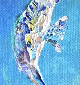 Seahorse Texture Acrylic